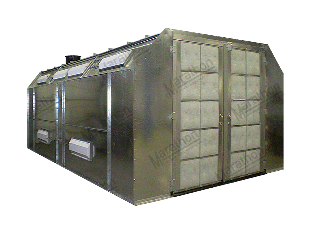 Front Air Flow Spray Booths Marathon Spray Booths