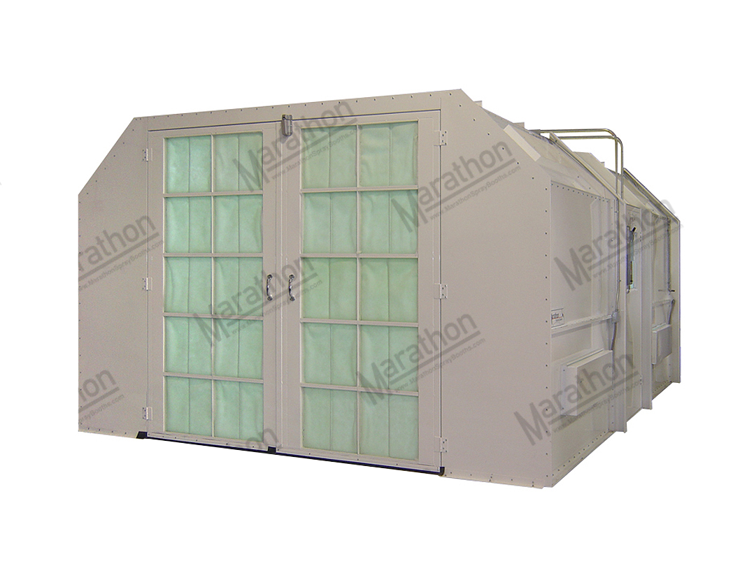 Front Air Flow Spray Booths Marathon Spray Booths
