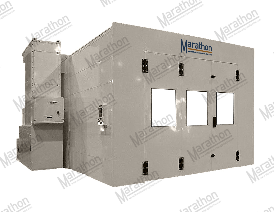 Automotive Full Down Draft Booths Marathon Spray Booths