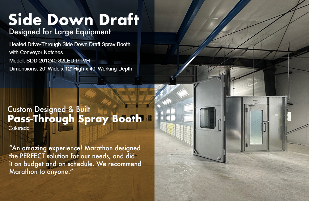 Paint Booth, Industrial Spray Booths Installation