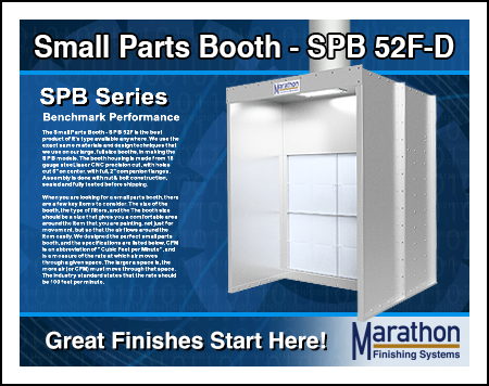 SPB 52F-D Small Parts Spray Booths
