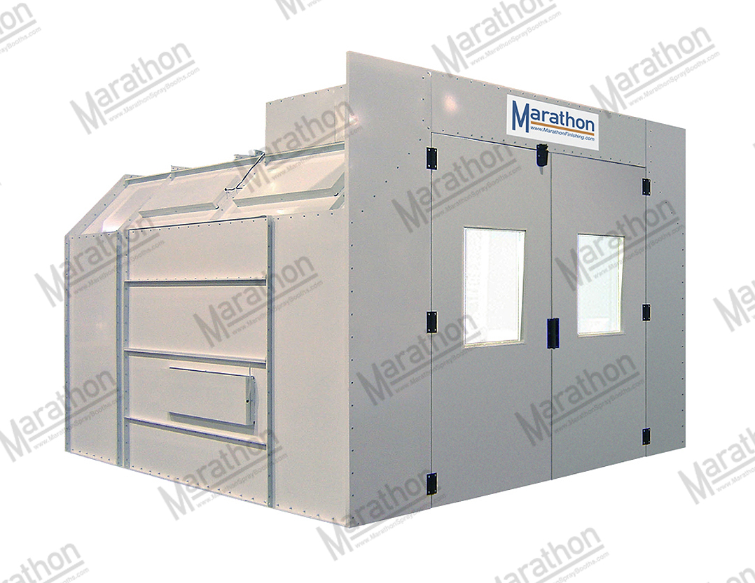 Industrial Semi Down Draft Paint Booths - Marathon Spray Booths