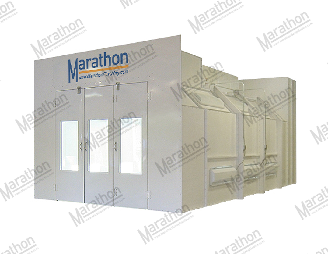 Semi Down Draft Woodworking Spray Paint Booth Marathon