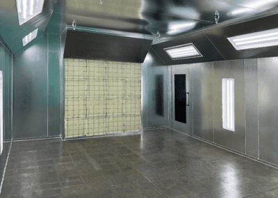 Front Air Flow Spray Paint Booth